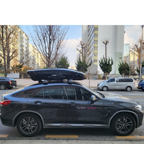 BMW X4 루프박스 툴레 모션XT XL 블랙유광