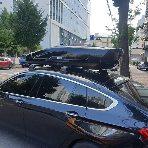 BMW 5GT 루프박스 툴레 모션XT XL 블랙유광